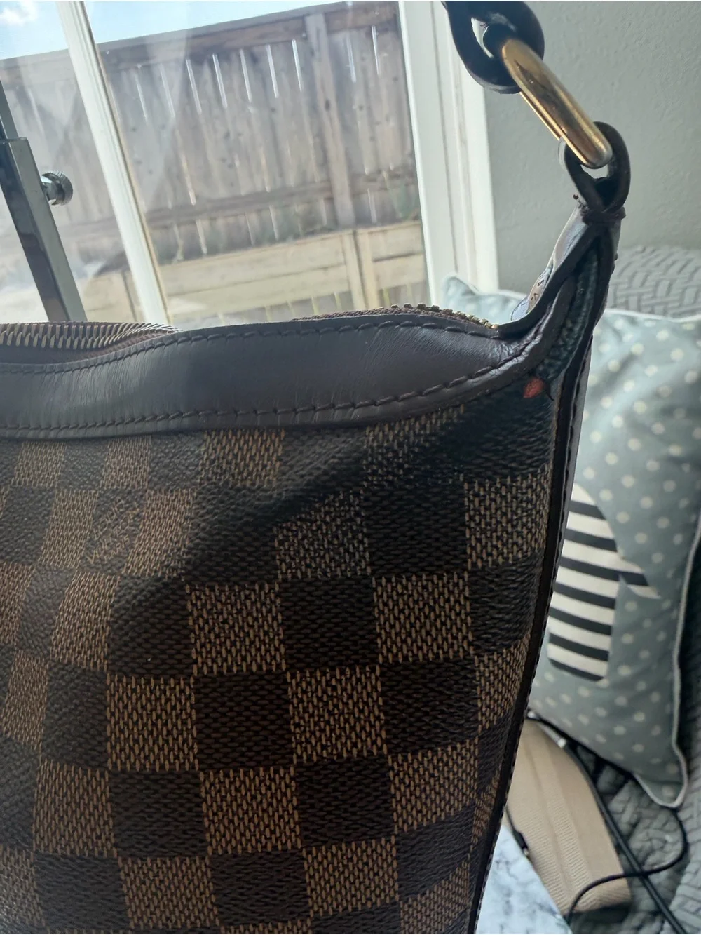 Louis Vuitton Damier Ebène Illovo shoulder bag